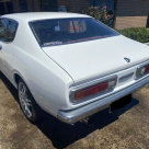 White Datsun 180B SSS Bluebird coupe 1974 for sale SR20 conversion Australia (1).png