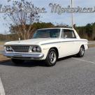 White with blue interior Studebaker Daytona Hardtop half vinyl trim (4).jpg