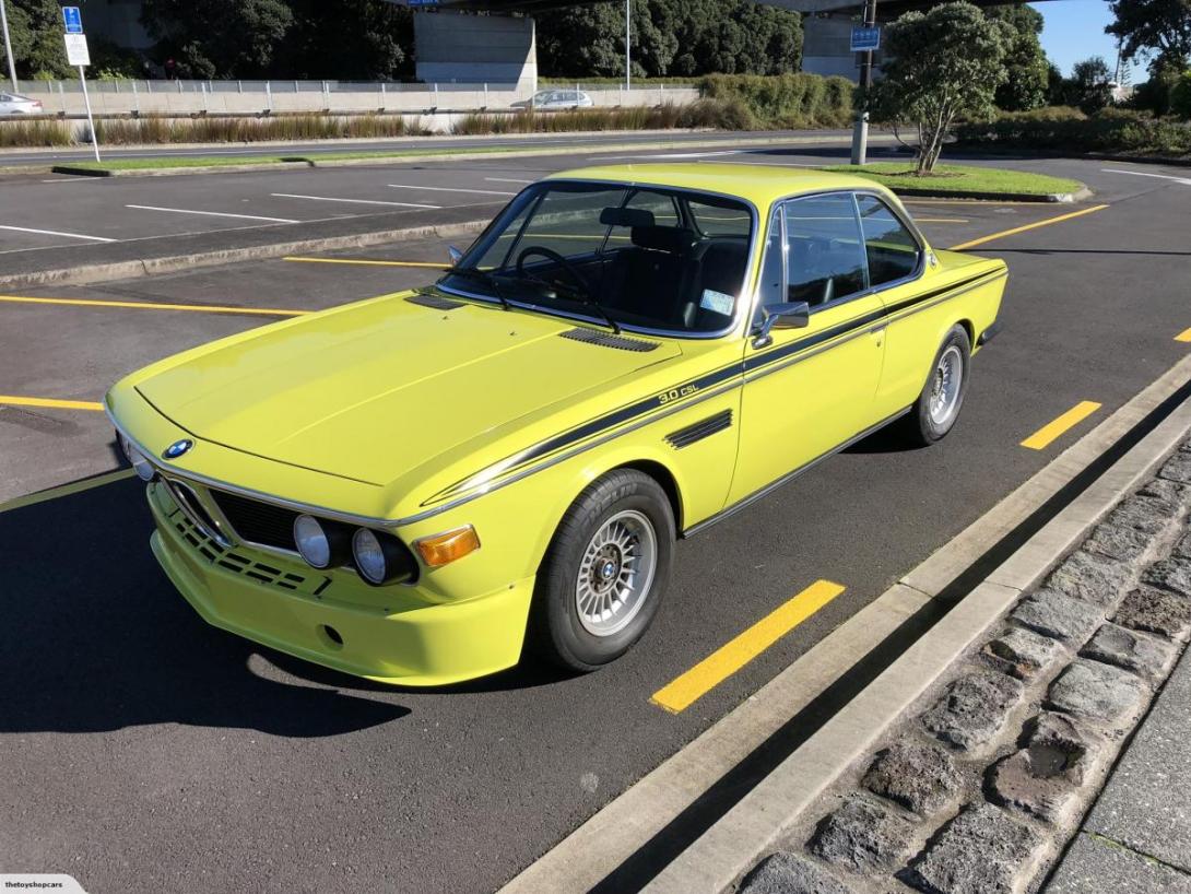 1976 Golf Yellow BMW 3.0 CSL images fully restored (4).jpg