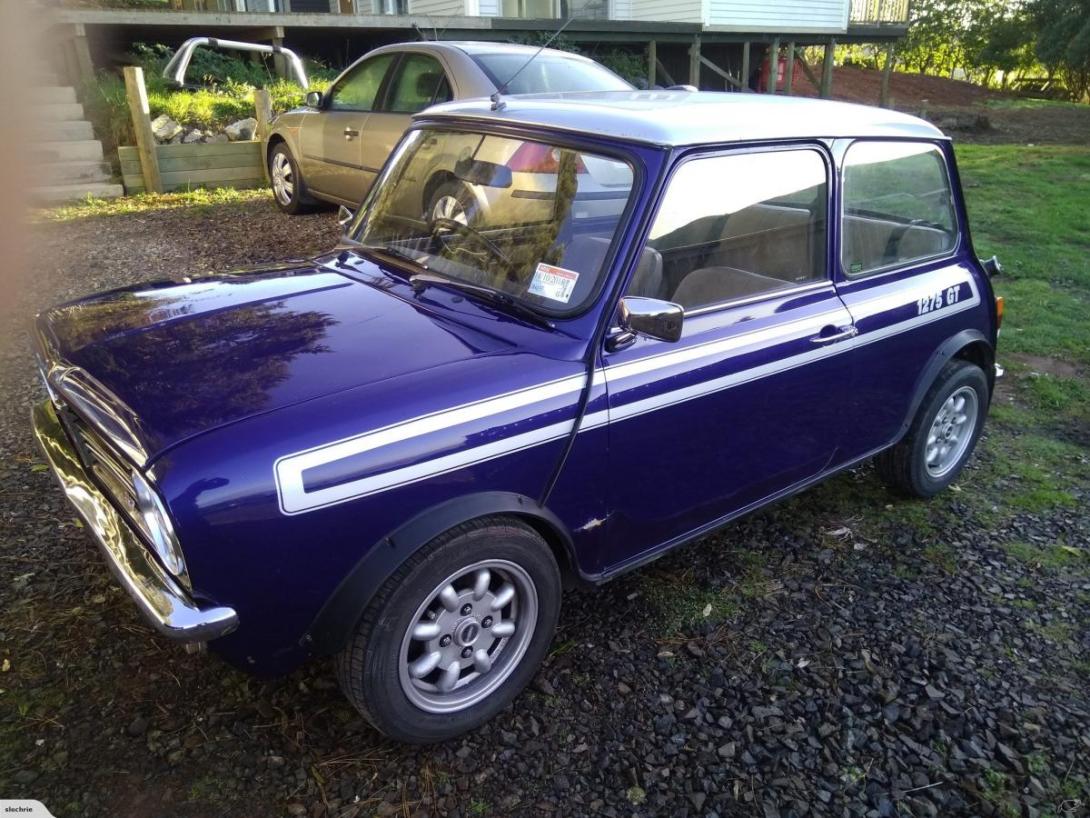1978 Mini 1275 GT New Zealand purple 2018 (2).jpg